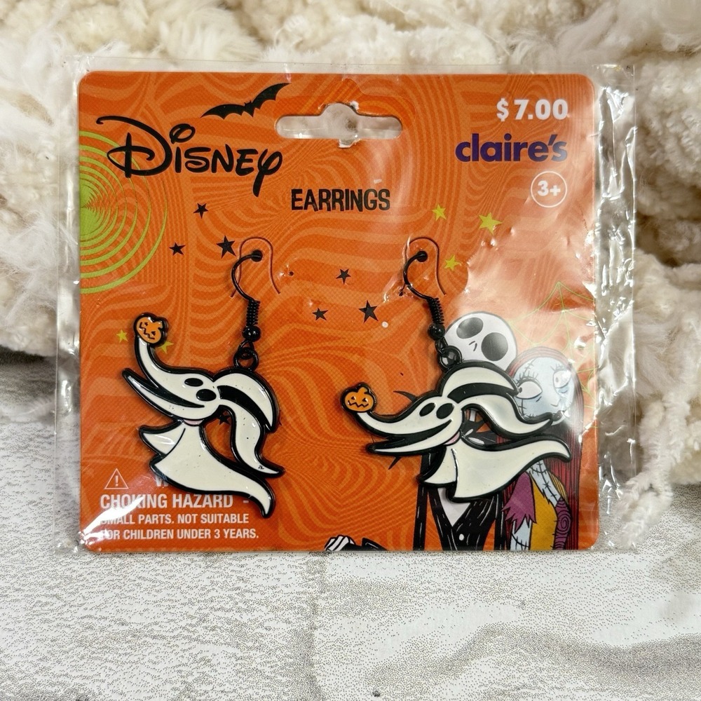 Disney's The Nightmare Before Christmas Earrings Jack Skellington's Dog Zero